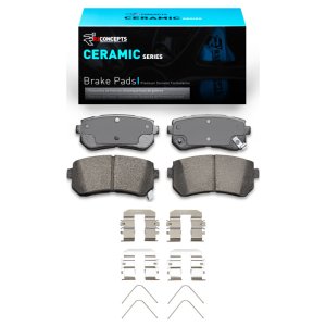 Hyundai Sonata Brake Pads - Rear - R1 Concepts - Ceramic - `16-`20